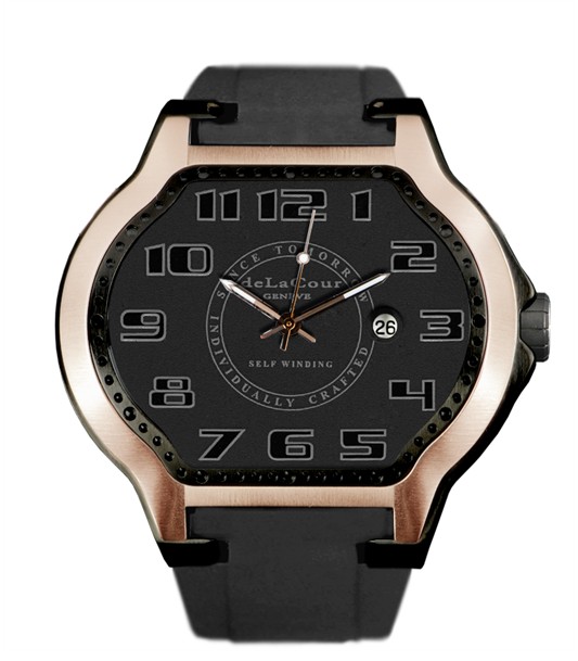 Replica DeLaCour City Ego Classic Rose Gold Ti/PVD WATP0053-1234 Replica Watch